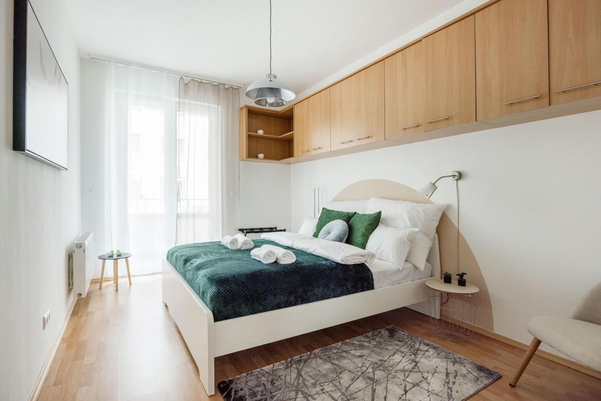 Modern Two-Bedroom Apartment With Free Parking Budapesta Exterior foto